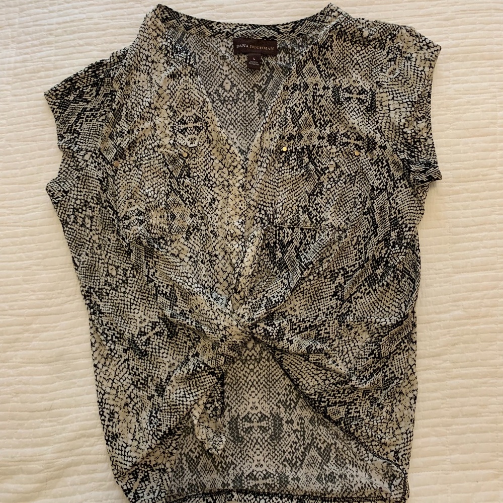 Snake Skin Top